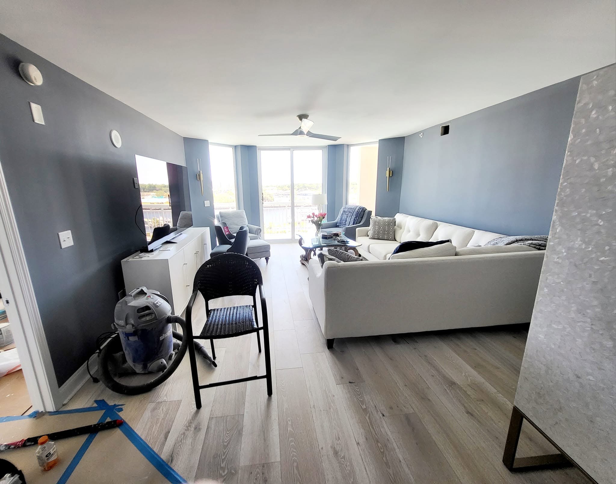 Interior painting project, Myrtle Beach